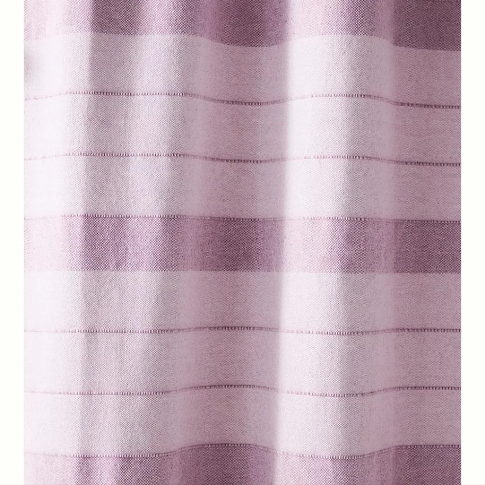 Anthropologie Woven Indie Shower Curtain- lilac